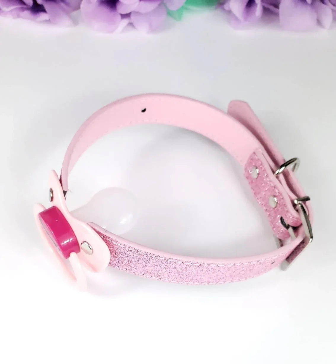 Mommy's Slut Adult Pacifier Gag - Puppy's Aesthetics