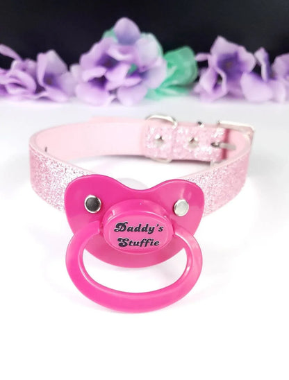 Daddy's Stuffie Adult Pacifier Gag - Puppy's Aesthetics