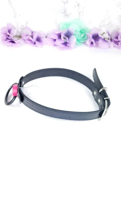 Baby Girl Black Pacifier Gag - Puppy's Aesthetics
