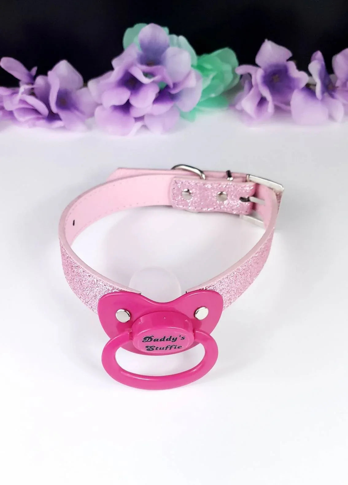 Daddy's Stuffie Adult Pacifier Gag - Puppy's Aesthetics