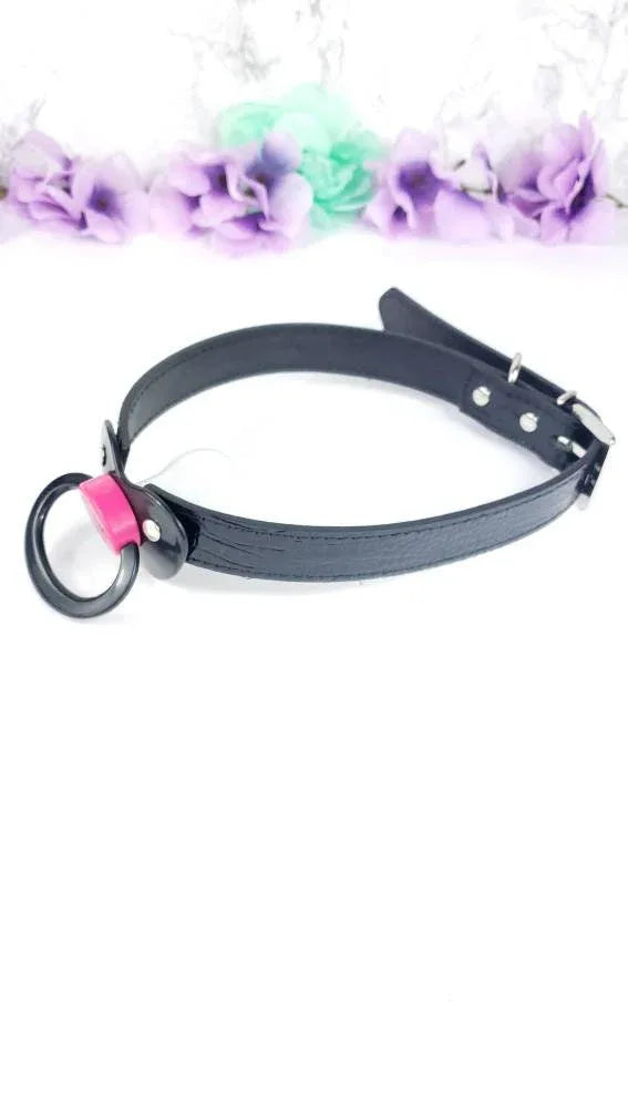 Baby Girl Black Pacifier Gag - Puppy's Aesthetics