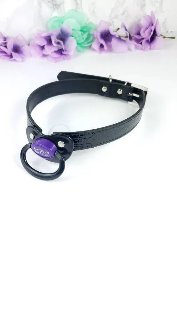 Daddy's BabyGirl Pacifier Gag - Puppy's Aesthetics