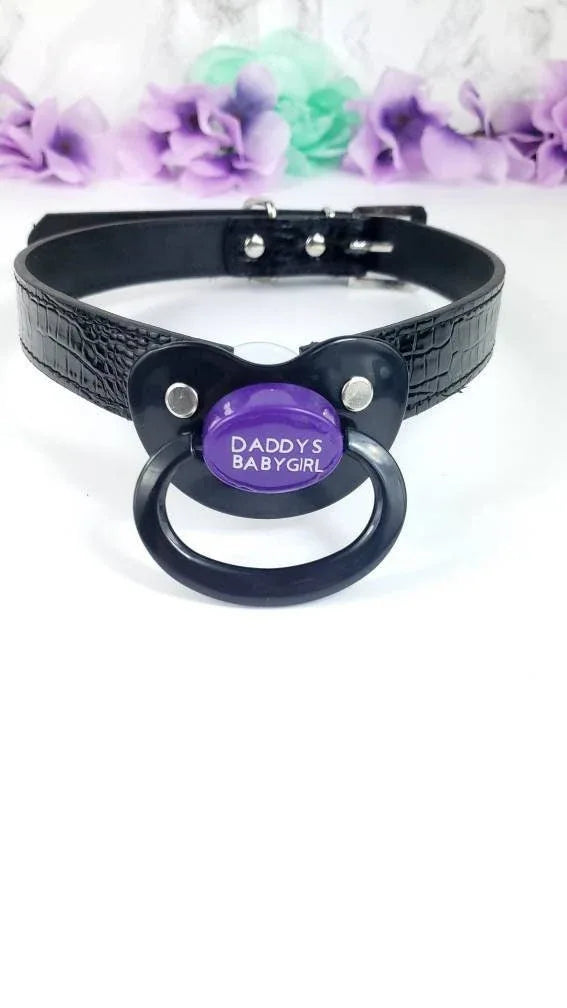 Daddy's BabyGirl Pacifier Gag - Puppy's Aesthetics