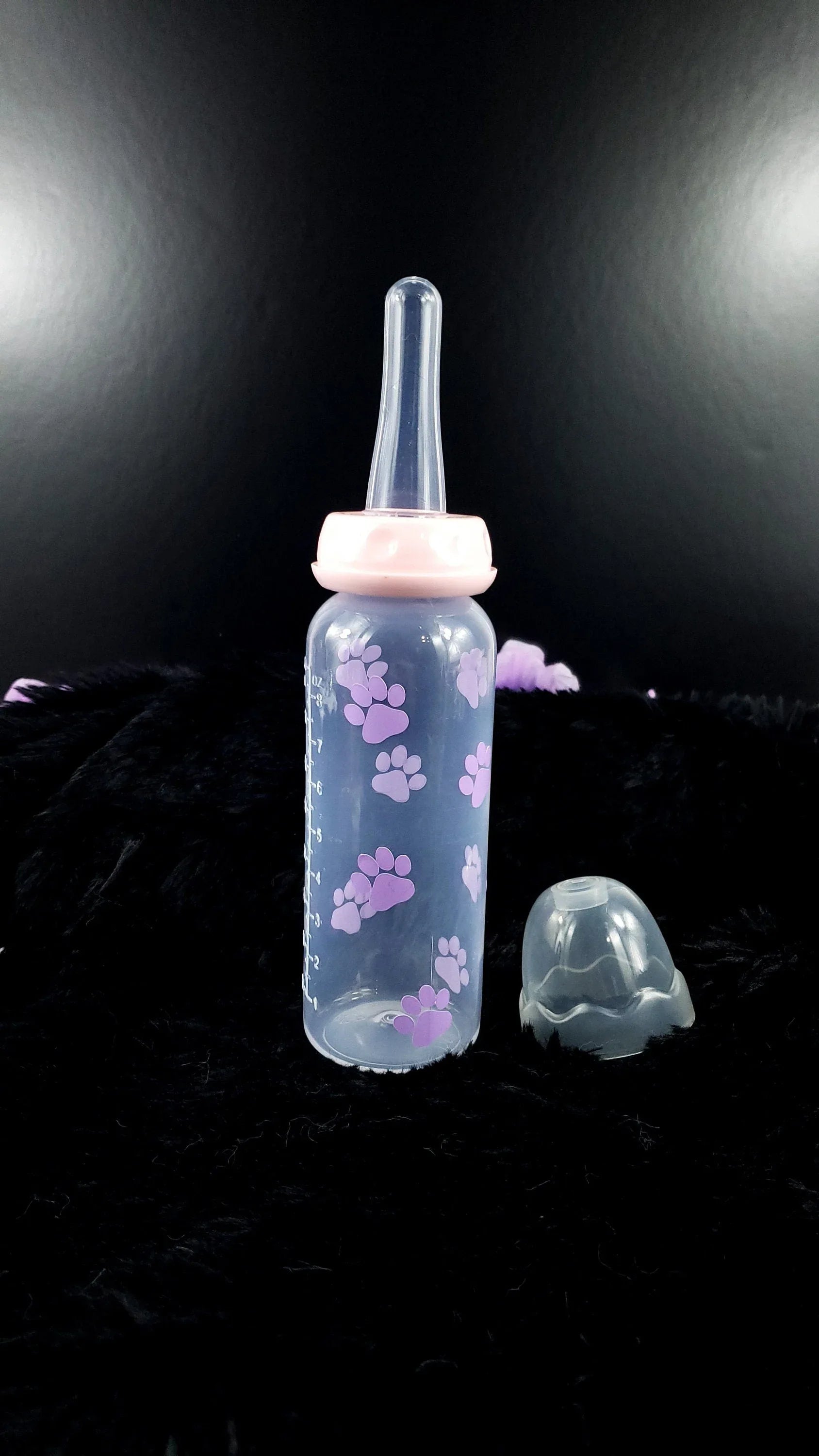 Paw Print Adult Bottle - 8 oz - Puppy's Aesthetics