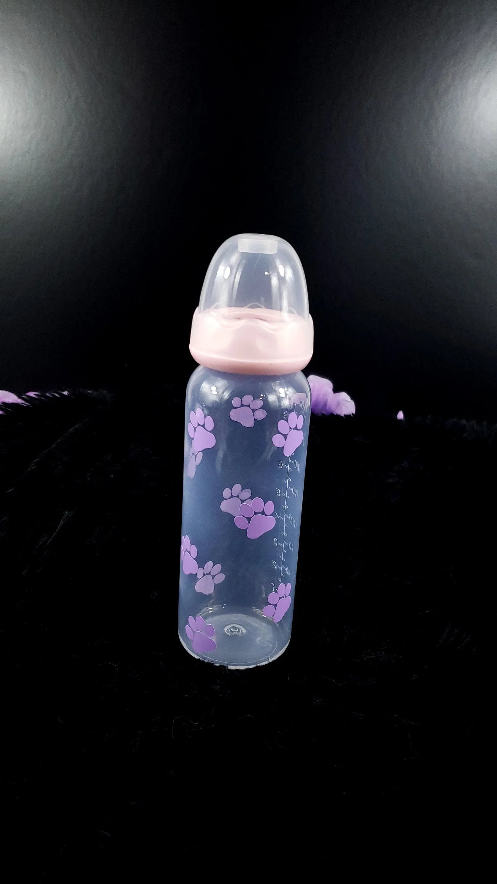 Paw Print Adult Bottle - 8 oz - Puppy's Aesthetics