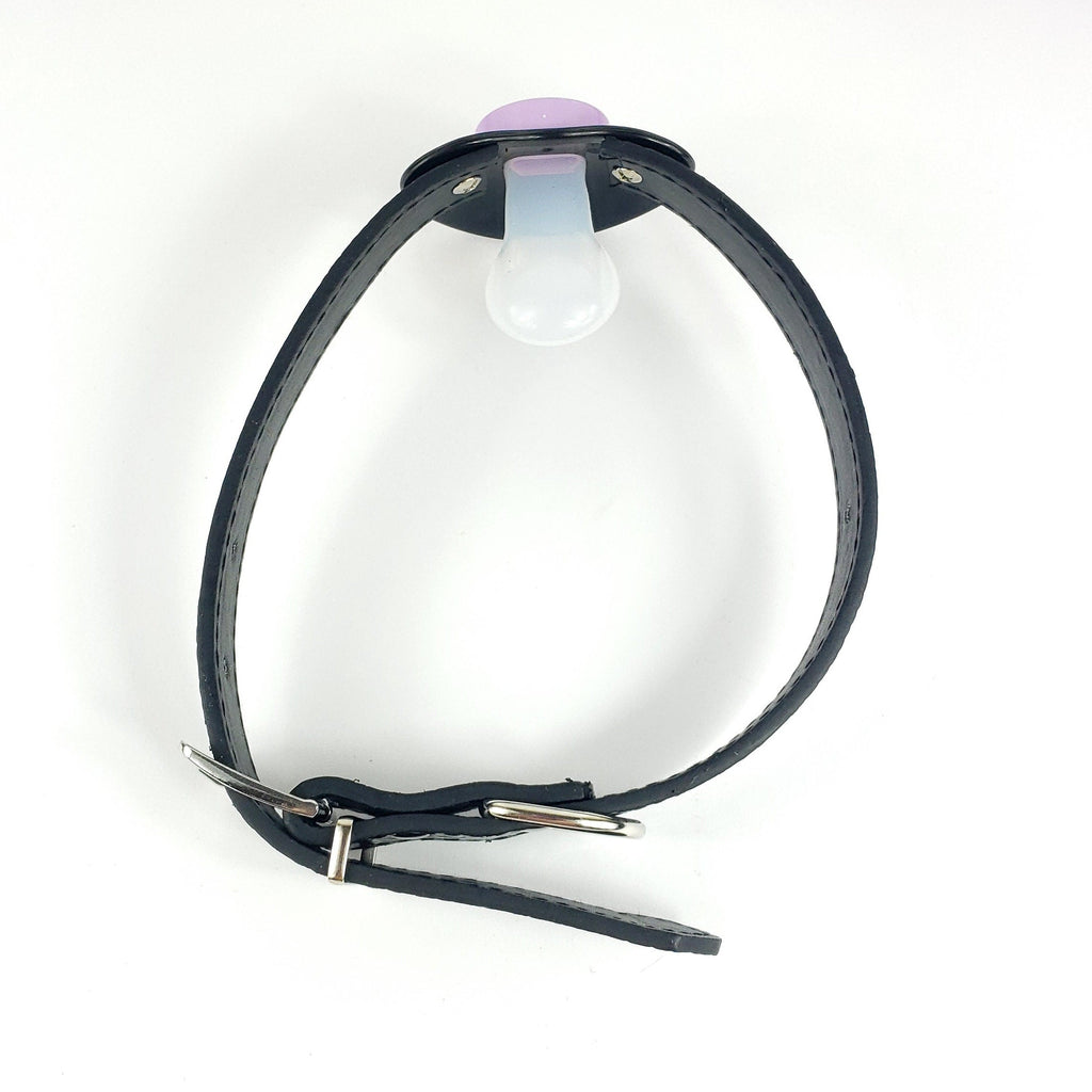 Devil Emoji Black Pacifier Gag