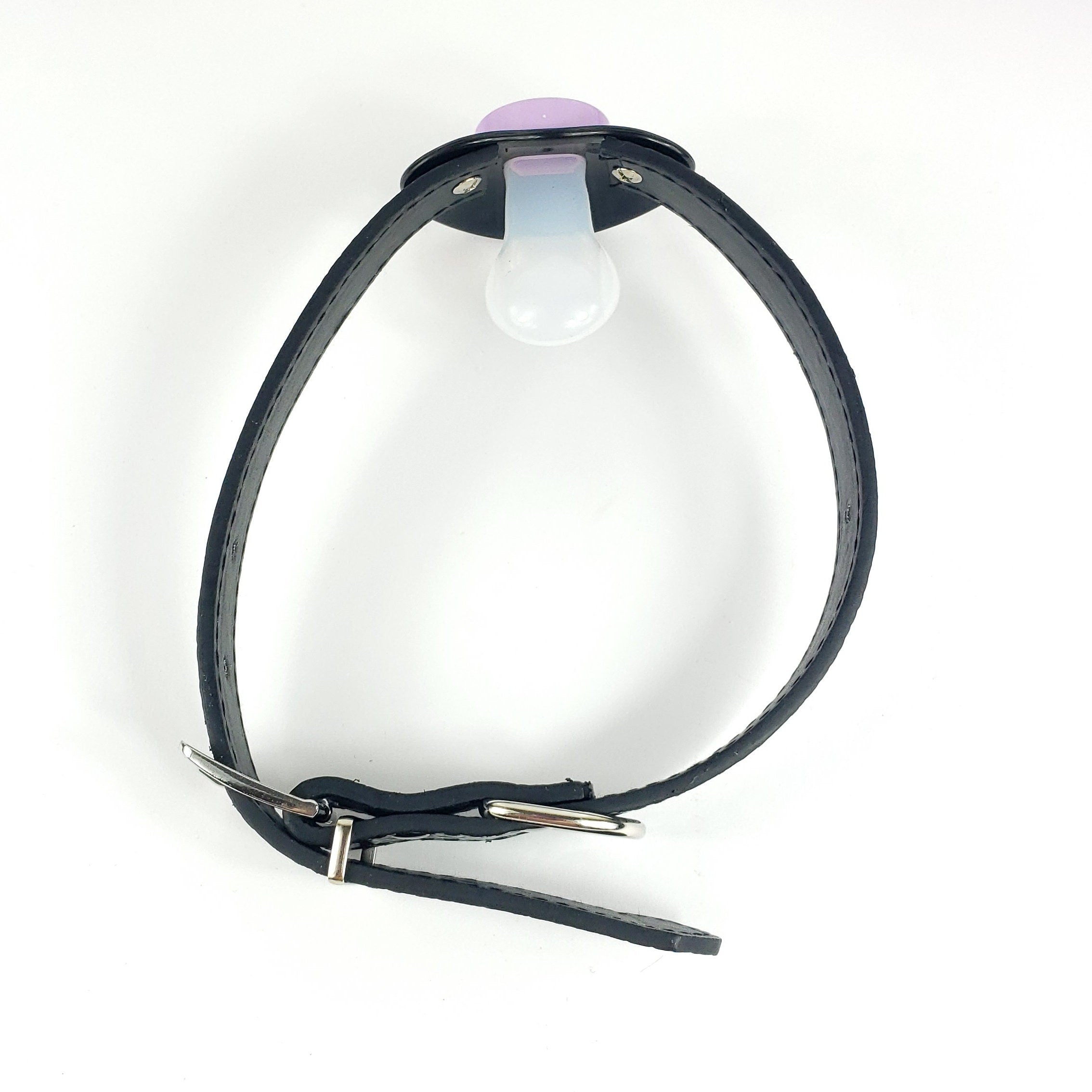 Devil Emoji Black Pacifier Gag