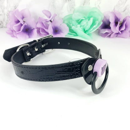 Devil Emoji Black Pacifier Gag - Puppy's Aesthetics