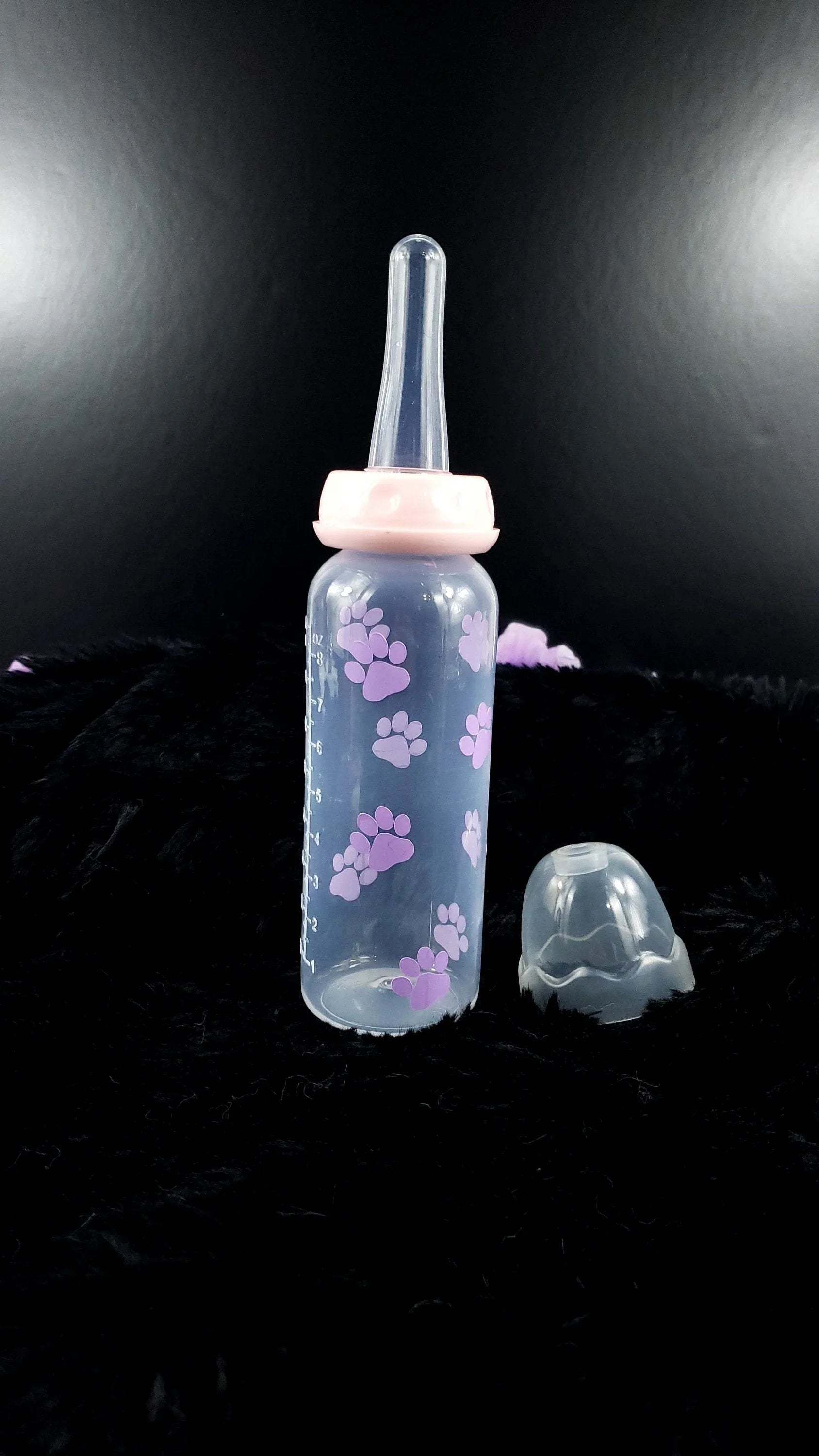 Paw Print Adult Bottle - 8 oz - Puppy's Aesthetics