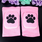 Pink Paw Knee Pads