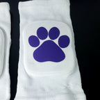 White Paw Knee Pads
