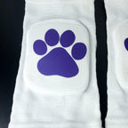 White Paw Knee Pads