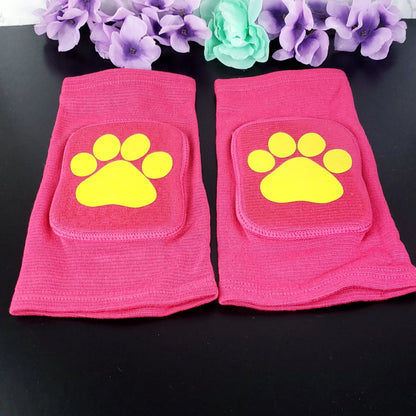 Hot Pink Paw Knee Pads - Puppy's Aesthetics