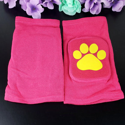 Hot Pink Paw Knee Pads - Puppy's Aesthetics