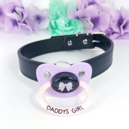 Daddy's Girl Adult Pacifier Gag - Puppy's Aesthetics