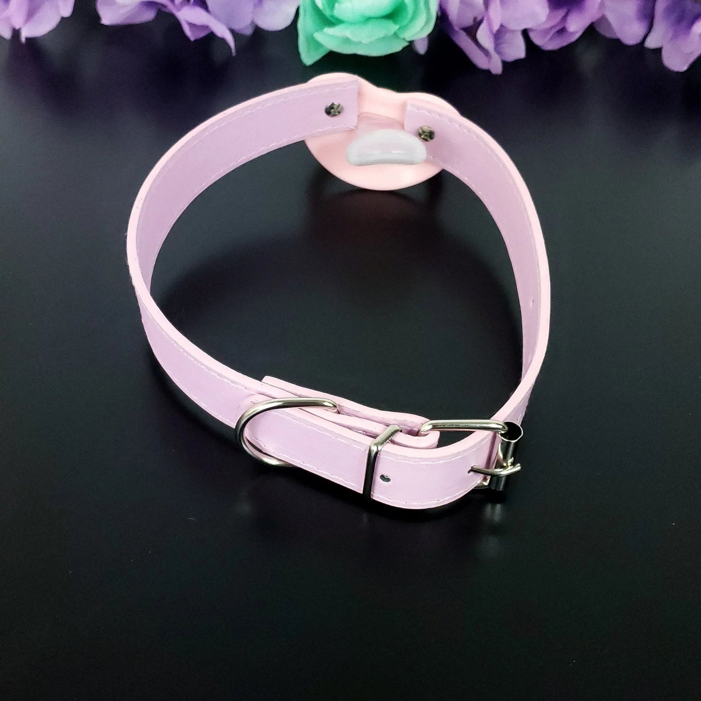 Baby Adult Glitter Pacifier Gag - Puppy's Aesthetics