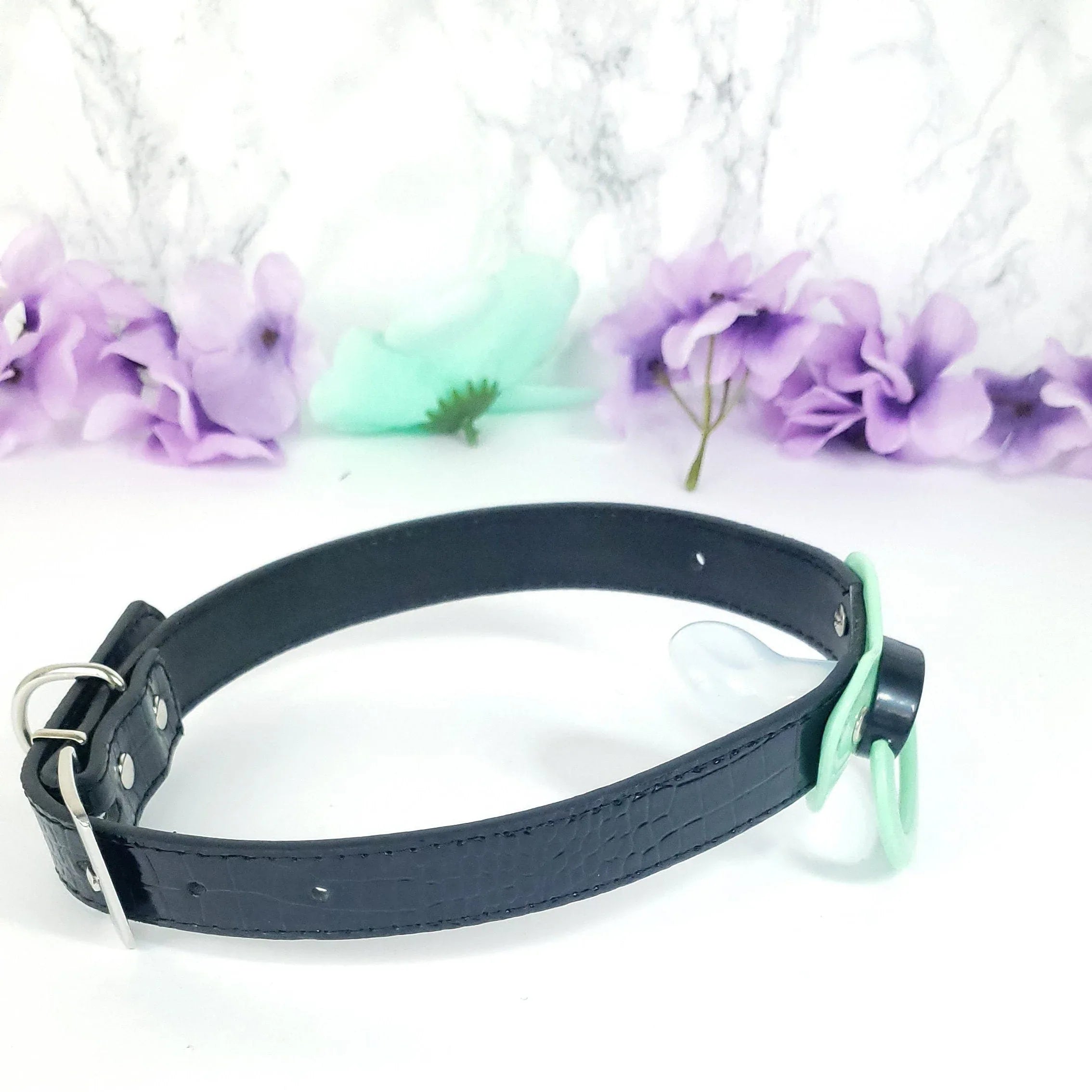 Fuck Me Green Adult Pacifier Gag