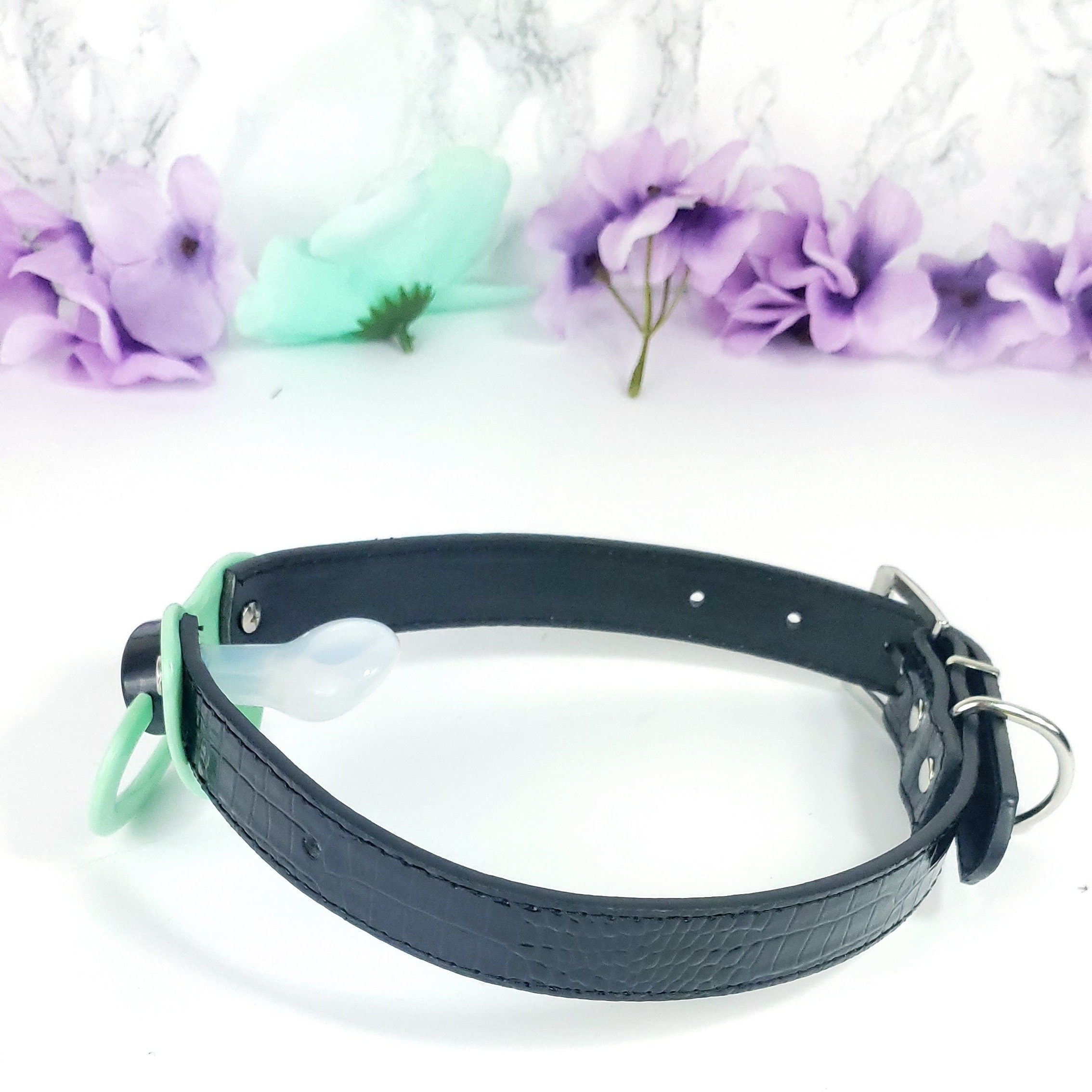 Fuck Me Green Adult Pacifier Gag