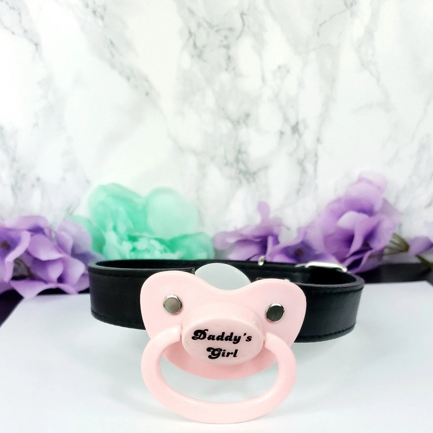 Daddy's Girl Adult Pacifier Gag - Puppy's Aesthetics