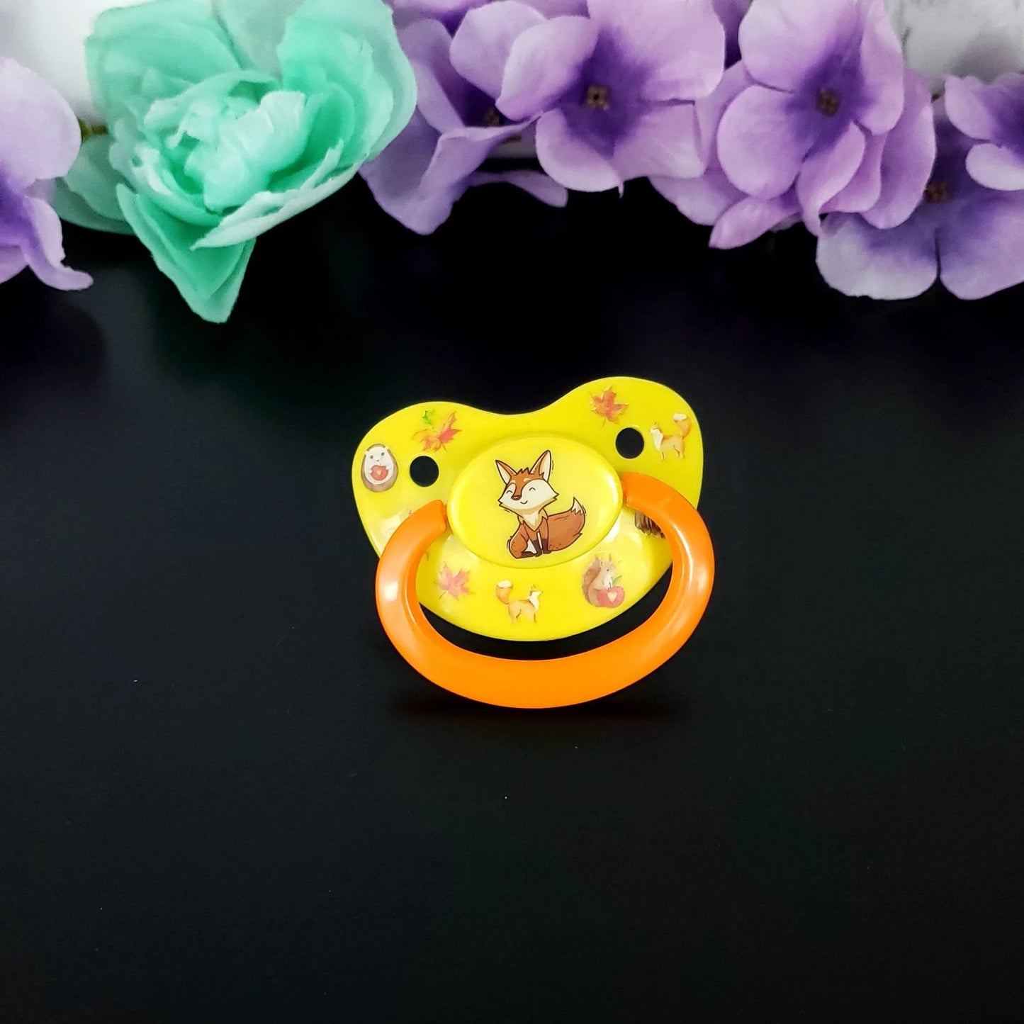 Deco Adult Pacifier - Autumn Fox - Puppy's Aesthetics