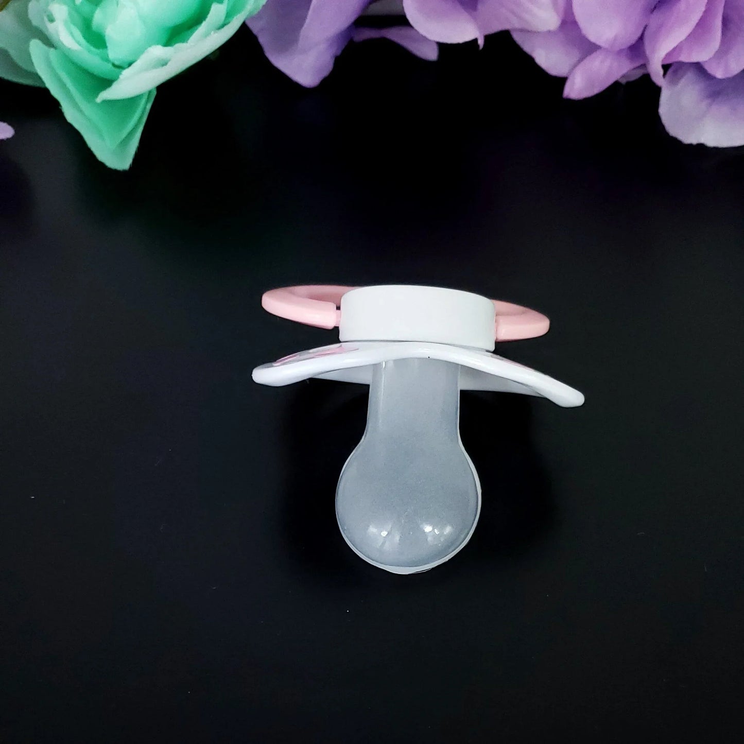Adult Pacifier - Sweet Pink Cow - Puppy's Aesthetics