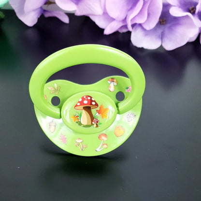 Deco Adult Pacifier - Mushrooms - Puppy's Aesthetics