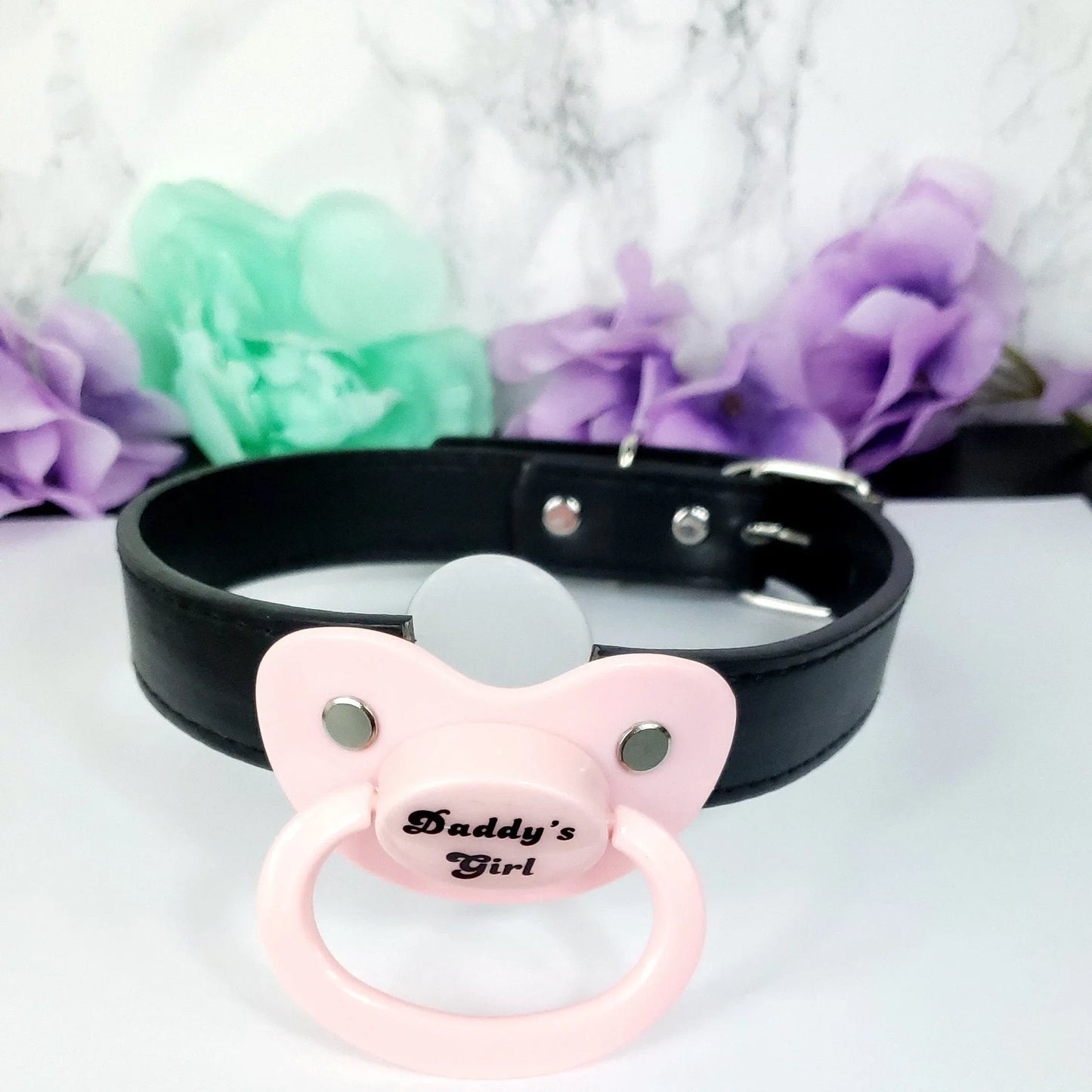 Daddy's Girl Adult Pacifier Gag - Puppy's Aesthetics