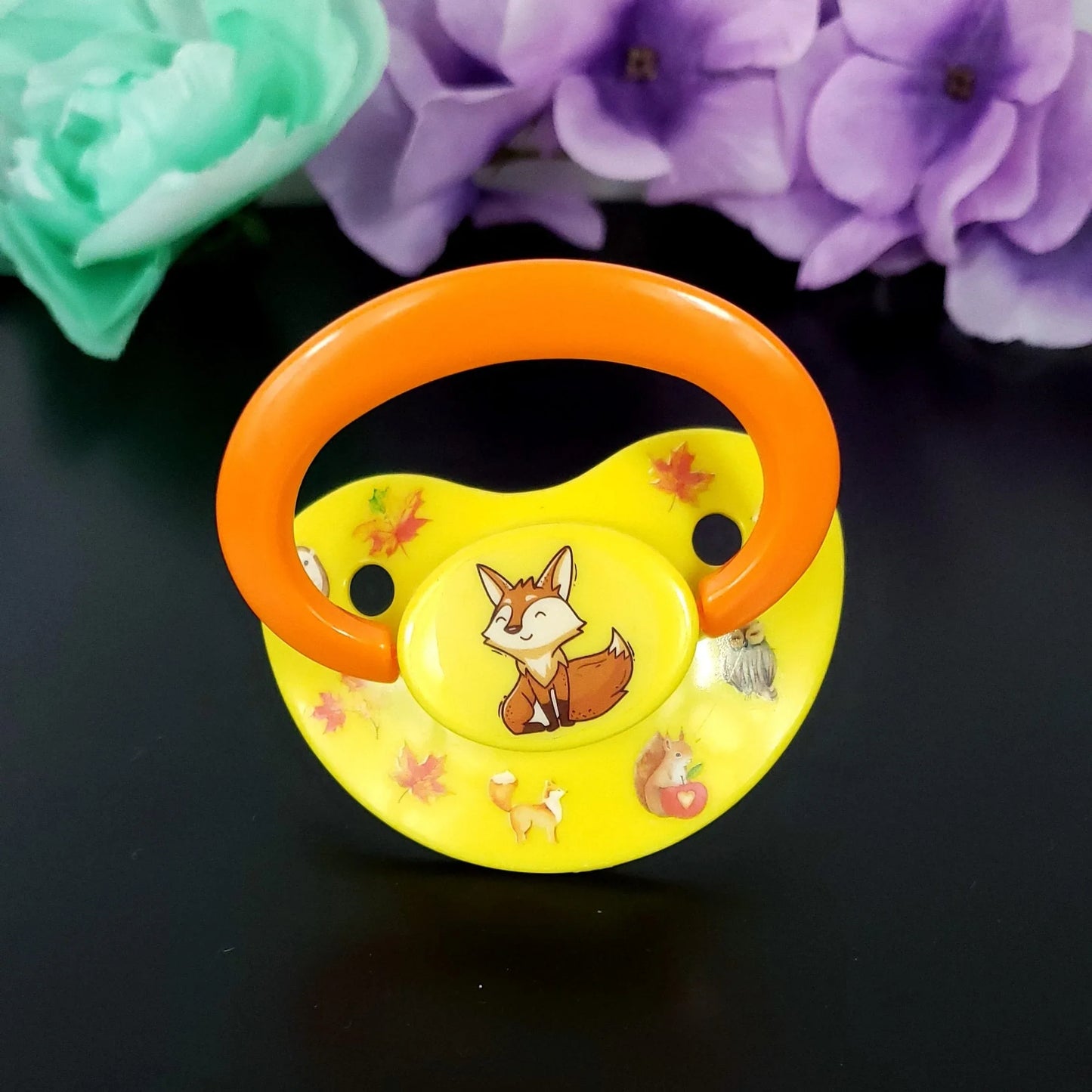 Deco Adult Pacifier - Autumn Fox - Puppy's Aesthetics
