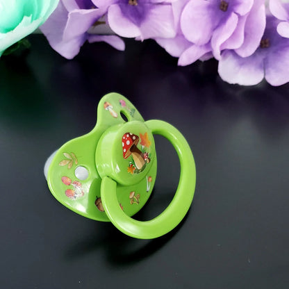 Deco Adult Pacifier - Mushrooms - Puppy's Aesthetics