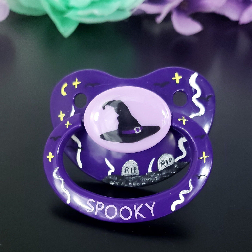 Halloween Adult Pacifier - Spooky - Puppy's Aesthetics