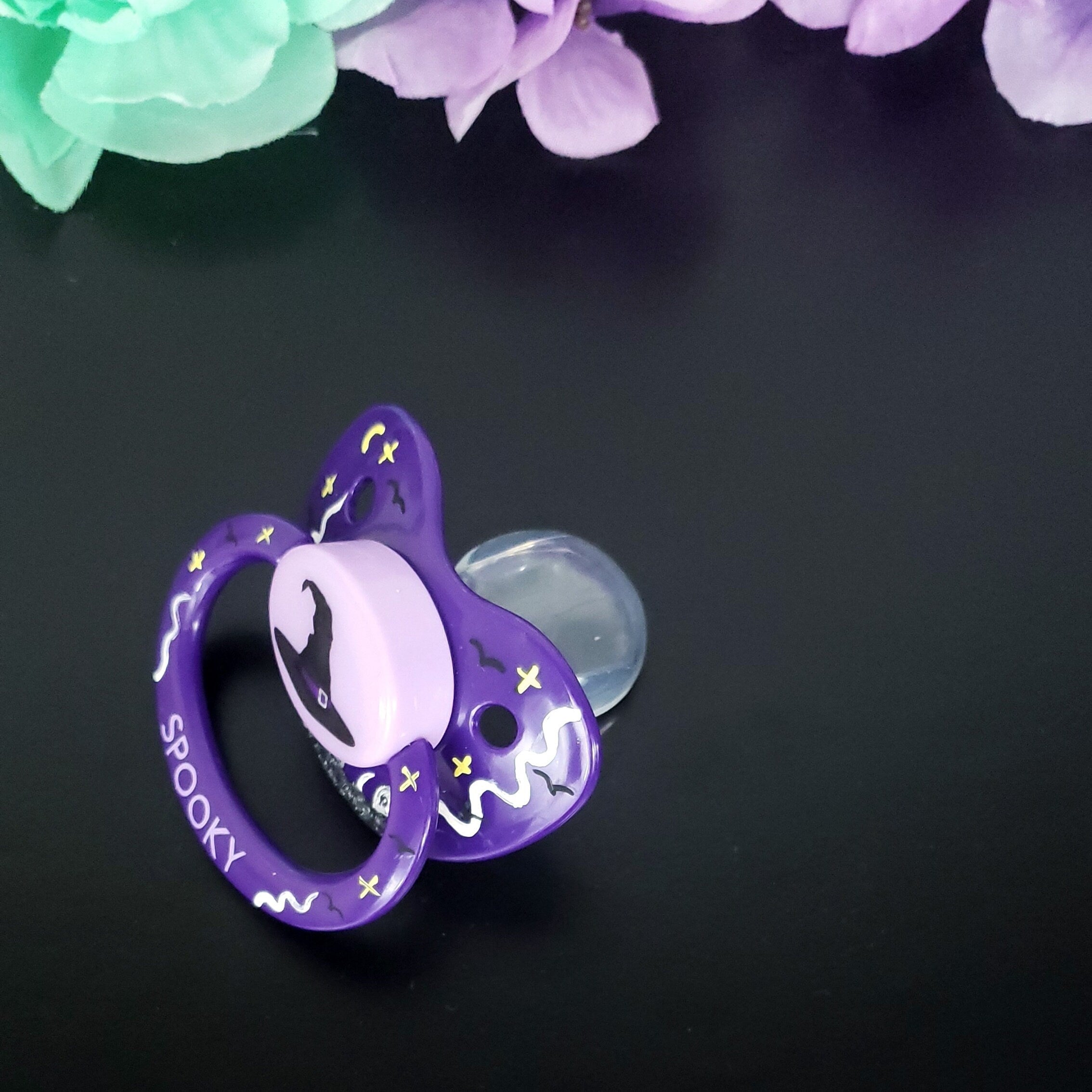 Halloween Adult Pacifier - Spooky - Puppy's Aesthetics