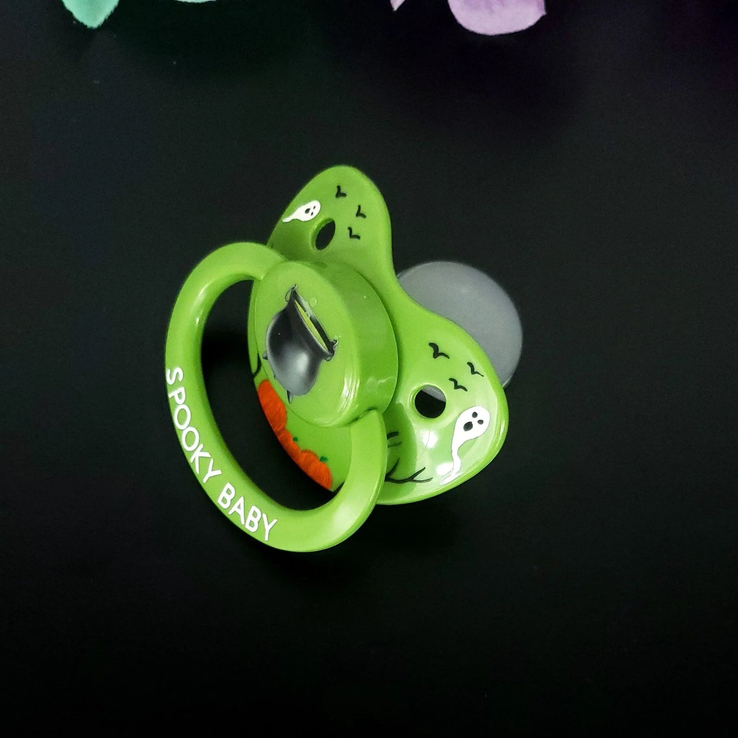 Halloween Adult Pacifier - Spooky Baby - Puppy's Aesthetics
