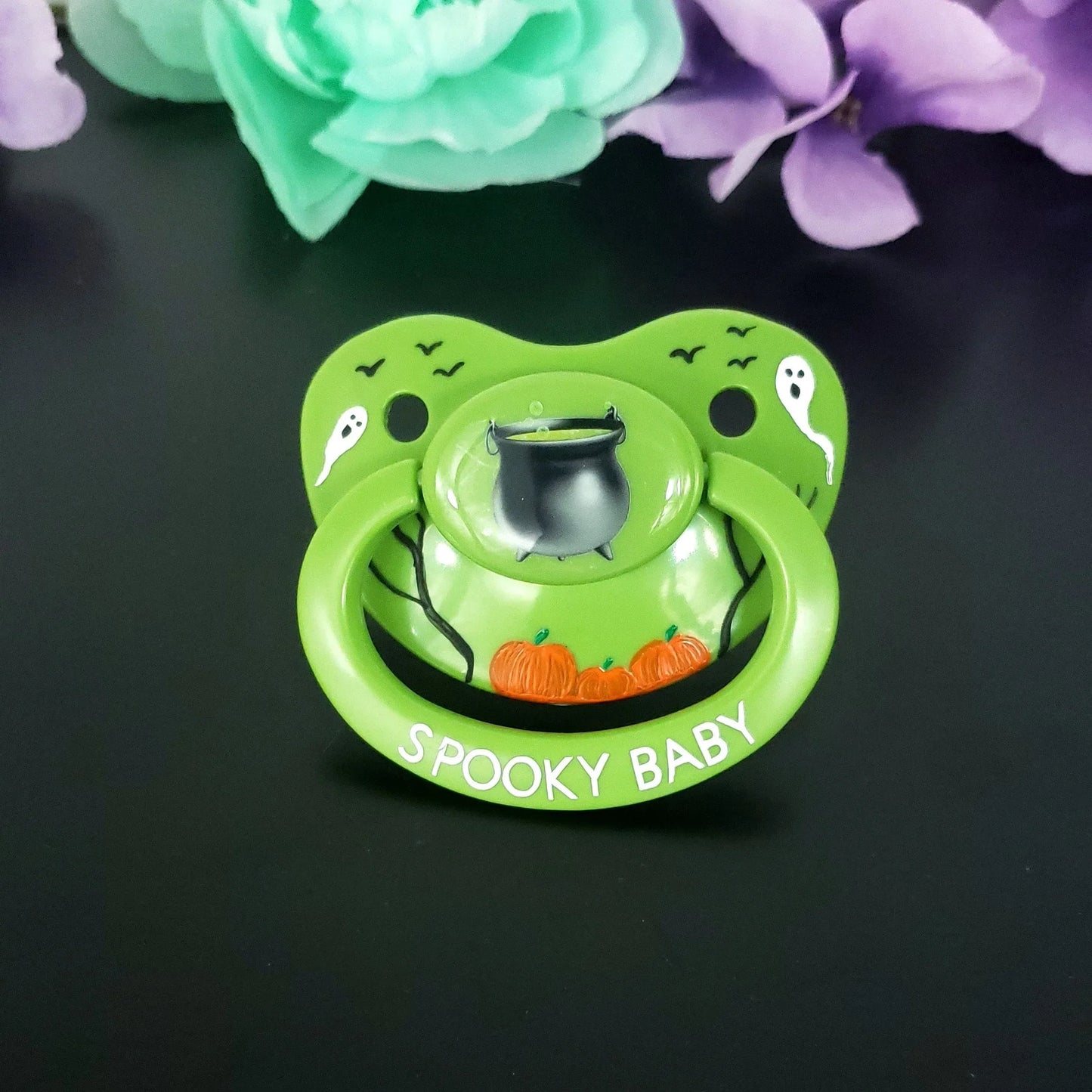Halloween Adult Pacifier - Spooky Baby - Puppy's Aesthetics