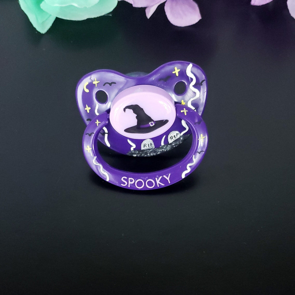 Halloween Adult Pacifier - Spooky - Puppy's Aesthetics