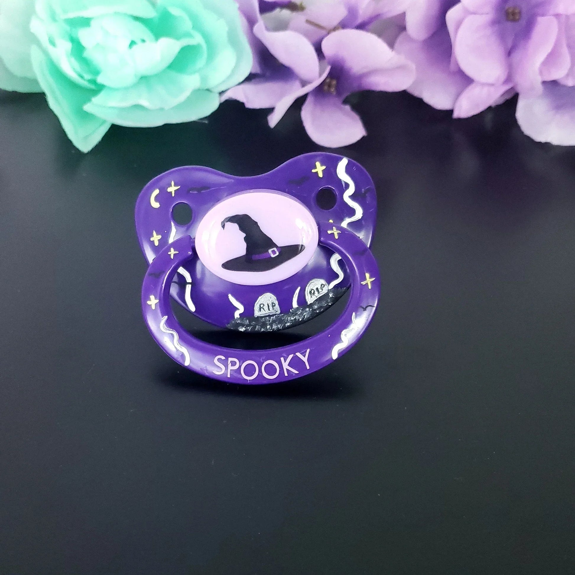 Halloween Adult Pacifier - Spooky - Puppy's Aesthetics