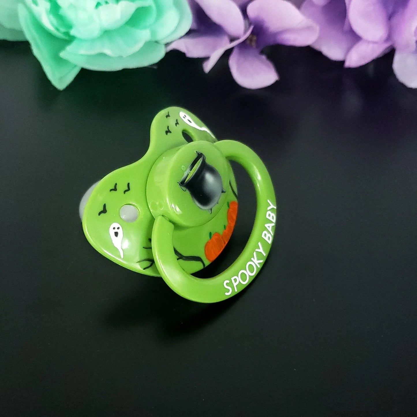 Halloween Adult Pacifier - Spooky Baby - Puppy's Aesthetics