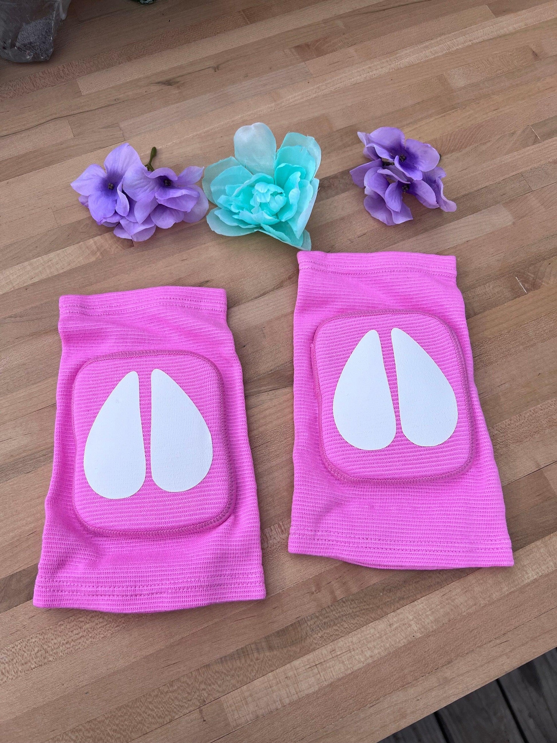Pink Cow Knee Pads - Puppy's Aesthetics