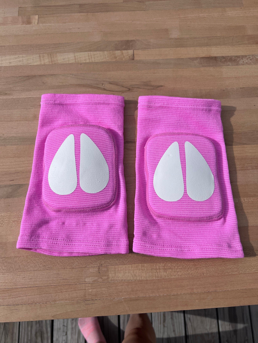 Pink Cow Knee Pads