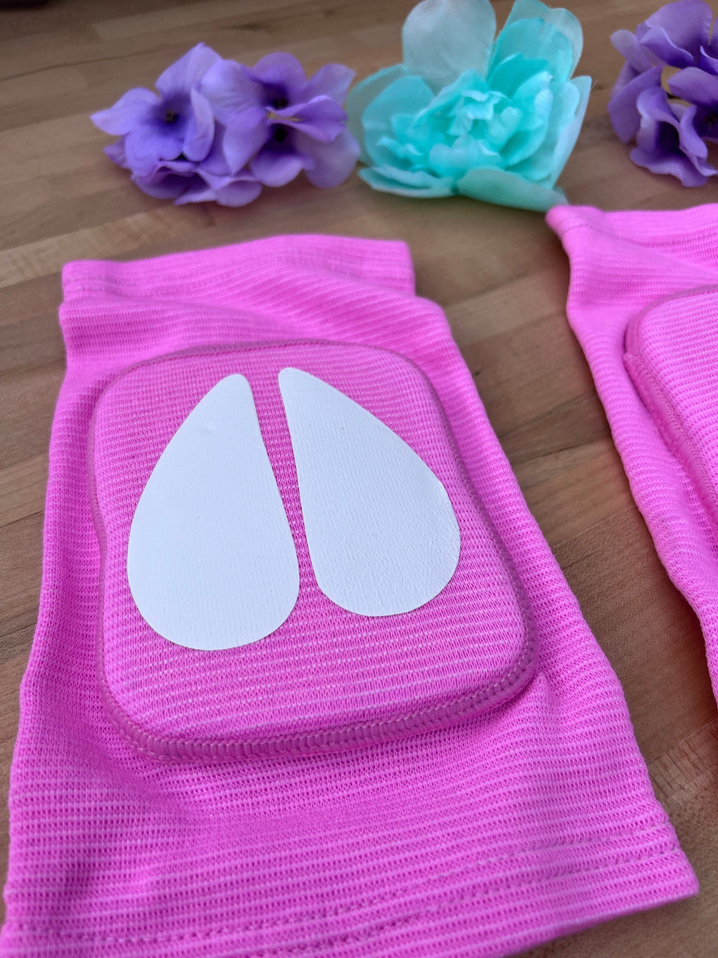 Pink Cow Knee Pads