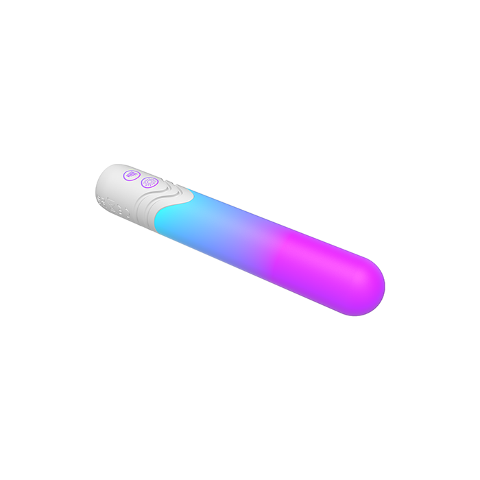 Illumination Bullet by Paradise: App-Controlled RGB Waterproof Vibrator