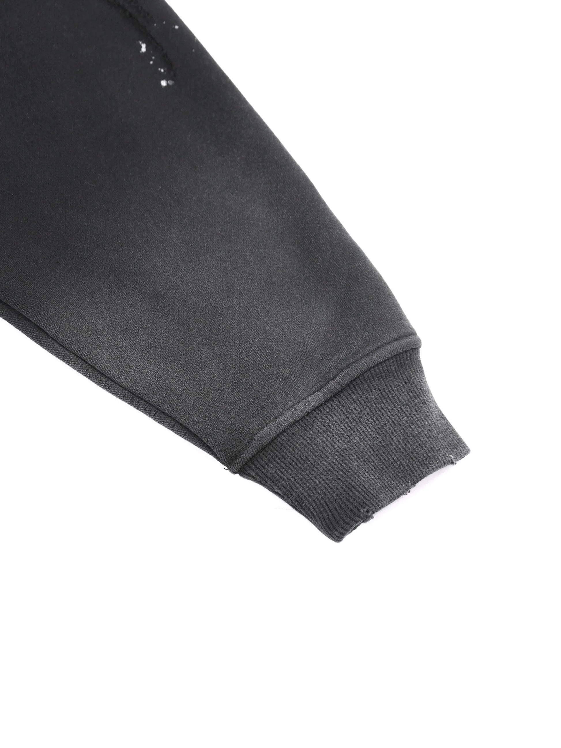 Goth Queen Frayed Fleece Hoodie - Puppy's Aesthetics