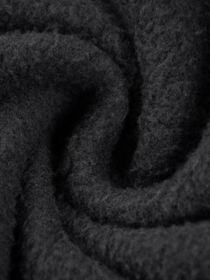 Goth Queen Frayed Fleece Hoodie - Puppy's Aesthetics