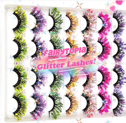 TINKERBELL “FairyTopia” *UV* Glitter DreamDoll Lashes