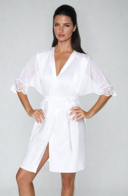 Sharon Dressing Gown (White)