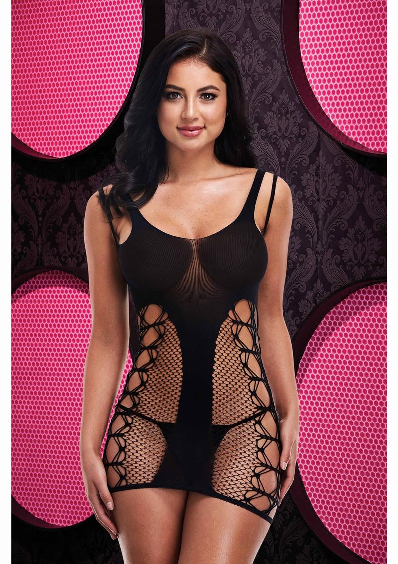 Jacquard Mini Dress