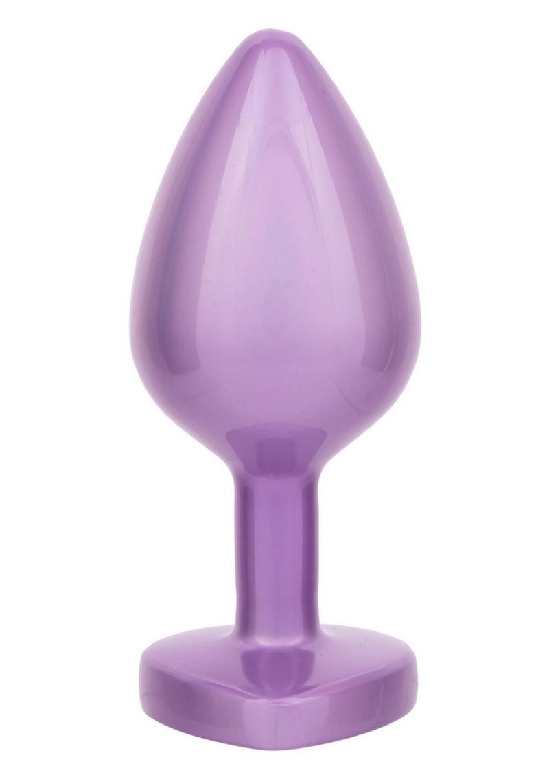 Calexotics Jewel Amethyst Heart Plug