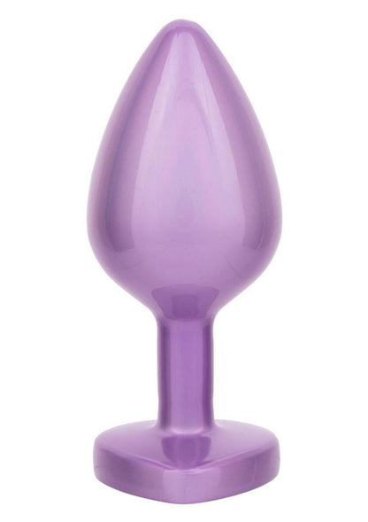 Calexotics Jewel Amethyst Heart Plug