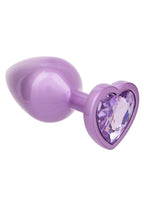 Calexotics Jewel Amethyst Heart Plug
