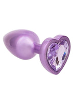 Calexotics Jewel Amethyst Heart Plug