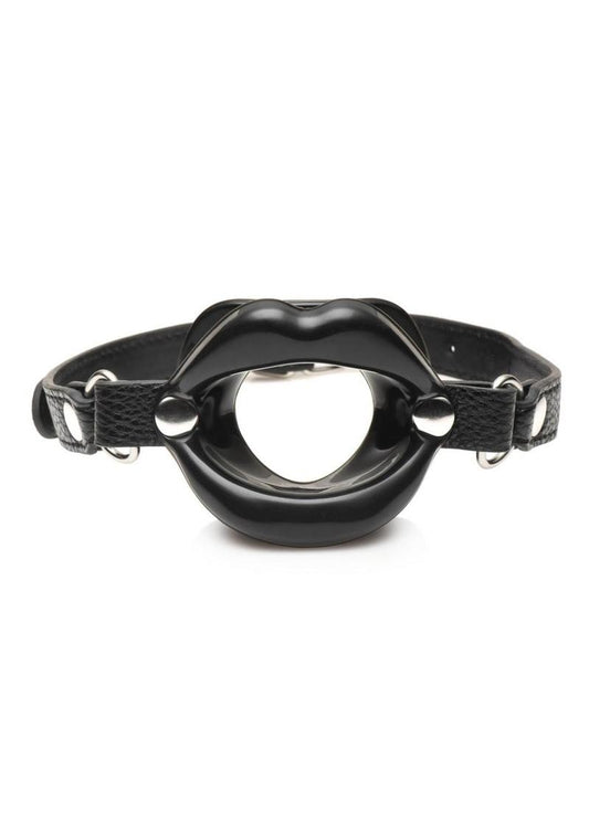 Silicone Open Mouth Gag Juicy Lips